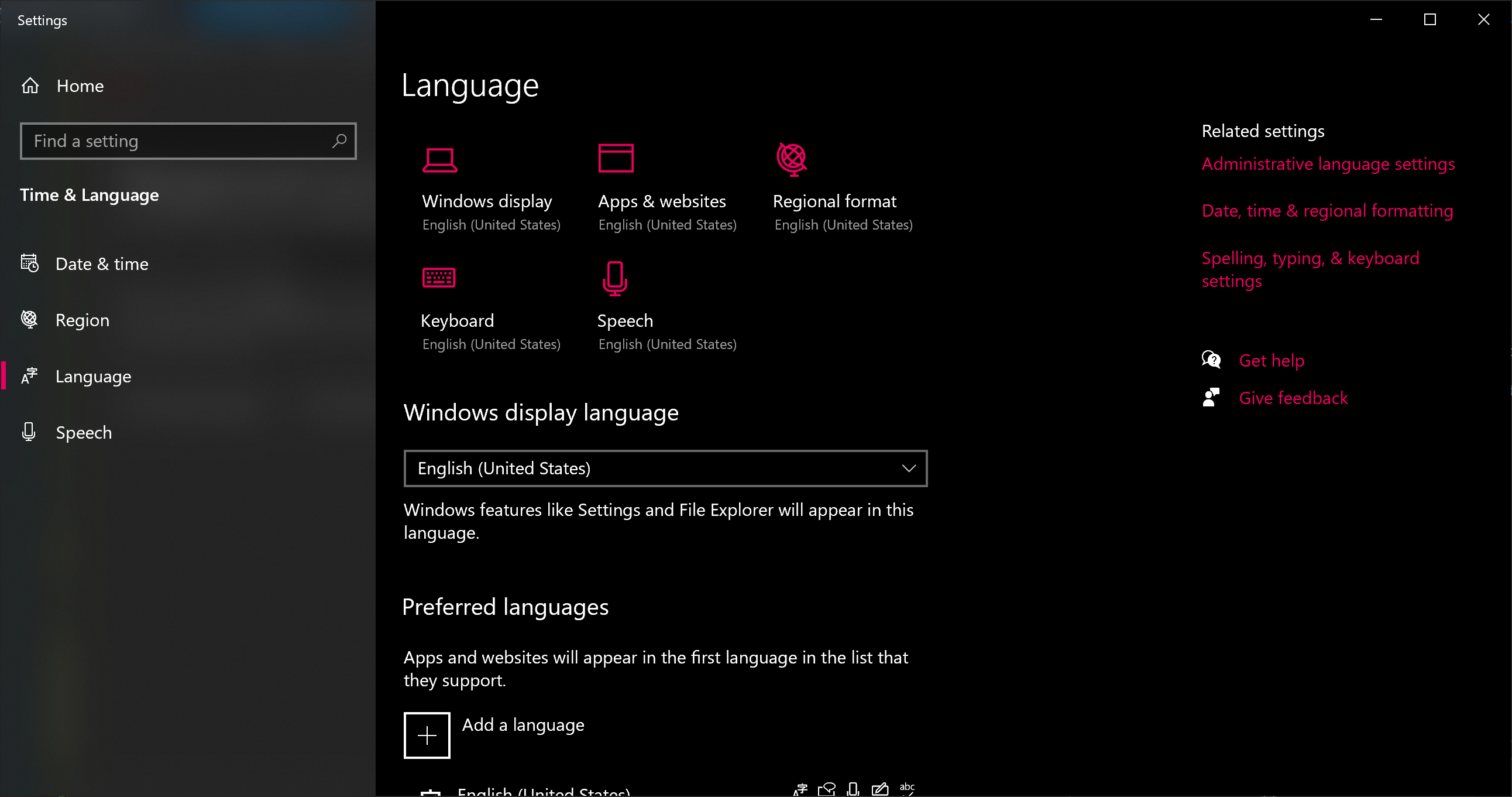 language-region-data-format