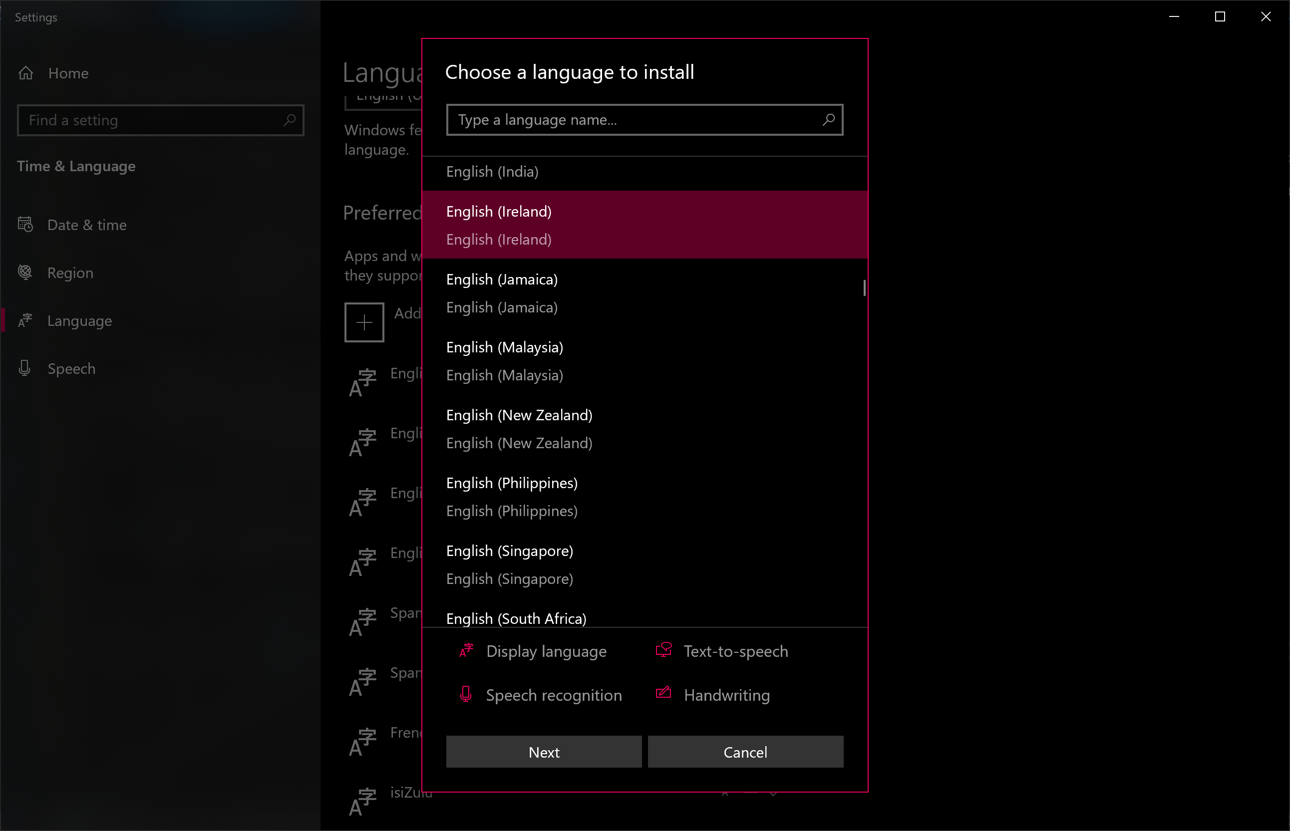 language-region-data-format